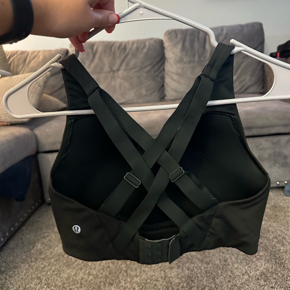 Lululemon Bra high support green - Picture 2 of 4